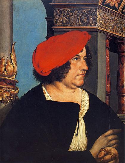 Hans holbein the younger Portrait of Jakob Meyer zum Hasen. oil painting picture